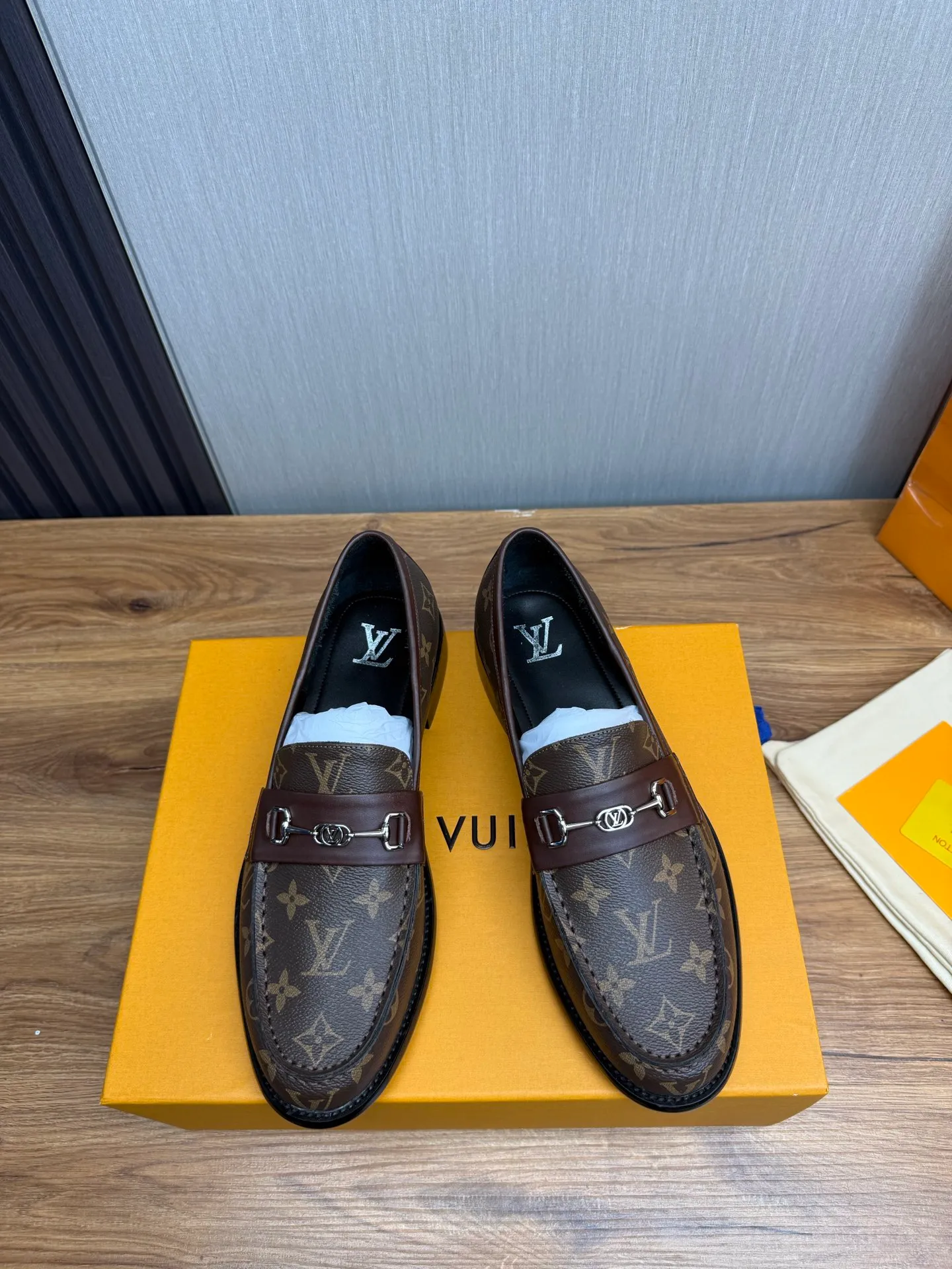Factory 660💰 LV. Men's business casual leather shoes, all made of imported original brand leather, just to create a more comfortable wearing experience, original non-slip and wear-resistant outsole ✔️16-45 (38.45 non-returnable)